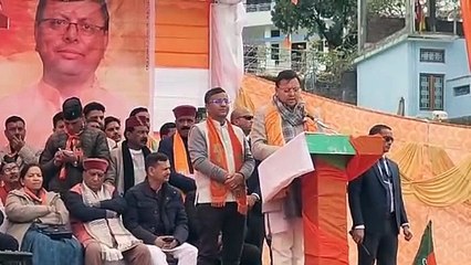 बाड़ाहाट के विकास को लेकर किशोर ने जो वायदे किए वह सब मेरे : मुख्यमंत्री