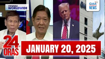 24 Oras Express: January 20, 2025 [HD]