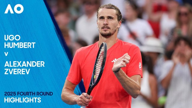 Alexander Zverev vs Ugo Humbert (6-1, 2-6, 6-3, 6-2) | Abierto de Australia 2025 | Octavos de final