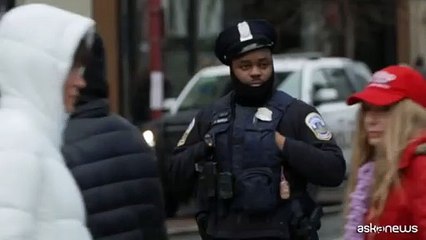 Tutto pronto per l'insediamento di Trump, Campidoglio blindato