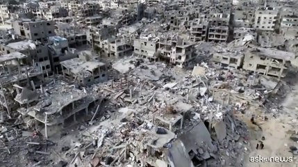 Secondo giorno di tregua Israele-Hamas, immagini distruzione a Rafah