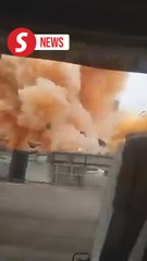 Explosions rock chemical factory fire in Klang