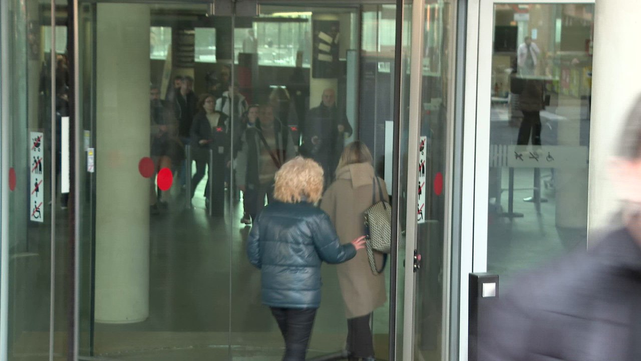 Joan Laporta en la Ciutat de la Justícia