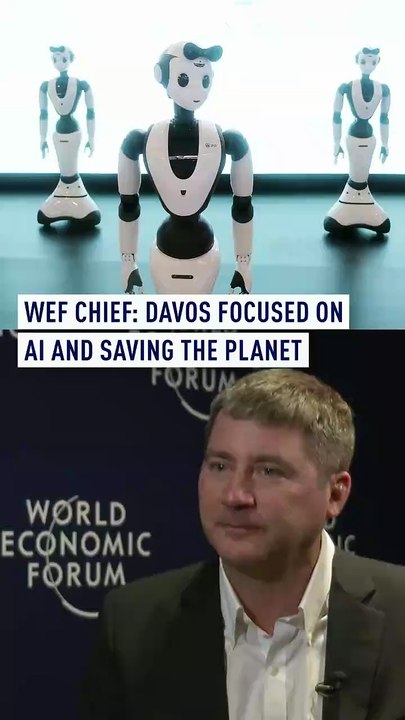 WEF Chief: Davos focused on AI and saving the planet
