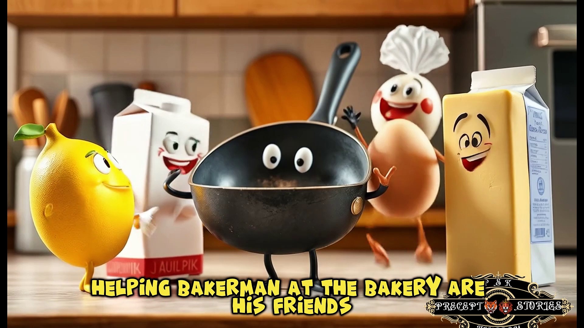 The Mystery of the Missing Muffins A Sweet Adventure with Bakerman | Animated Movie