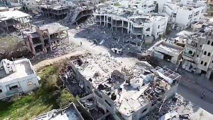 دمار هائل في رفح في جنوب قطاع غزة