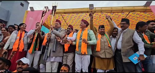 मेयर प्रत्याशी शंभू पासवान के प्रचार के लिए पहुंचे मुख्यमंत्री धामी,किए कई वायदे,आईडीपीएल का केंद्रीय विद्यालय नहीं होगा बंद