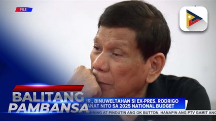 PBBM, tinawag na sinungaling si ex-Pres. Duterte dahil sa alegasyon na may blangkong pahina ang GAA 2025