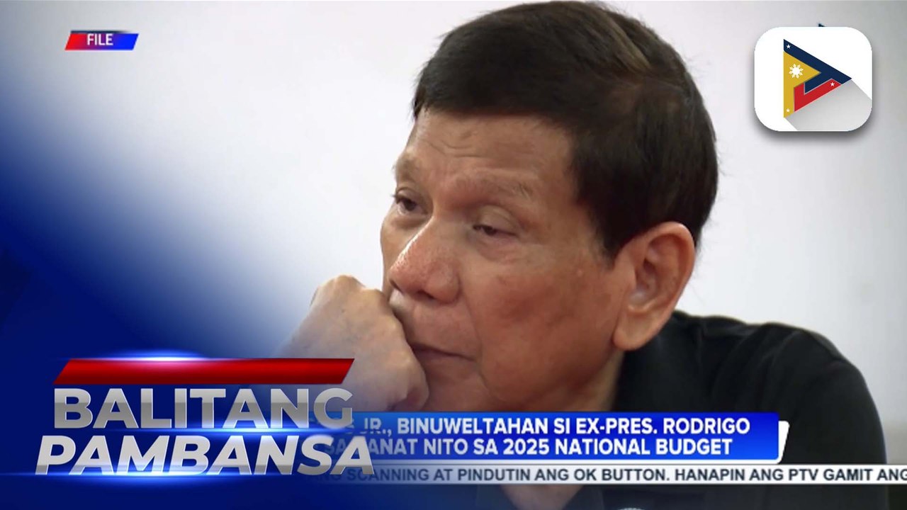 PBBM, tinawag na sinungaling si ex-Pres. Duterte dahil sa alegasyon na may blangkong pahina ang GAA 2025
