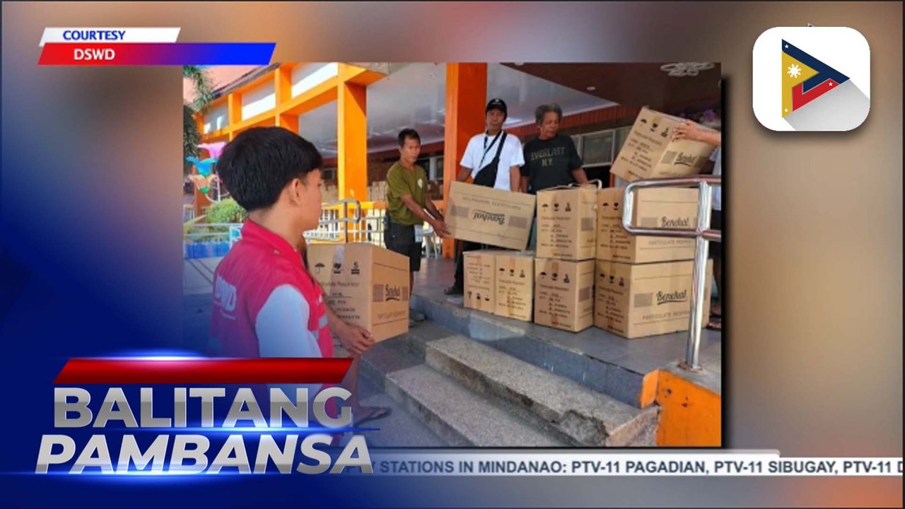 DSWD, nakapaghatid na ng 3,600 face masks sa La Castellana, Negros Occidental