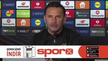 Okan Buruk: "Avrupa'da hedefimiz final"