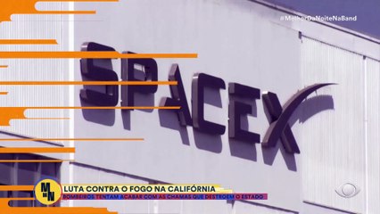 Nave da SpaceX, de Elon Musk, quebra e explode no ar | Melhor da Noite