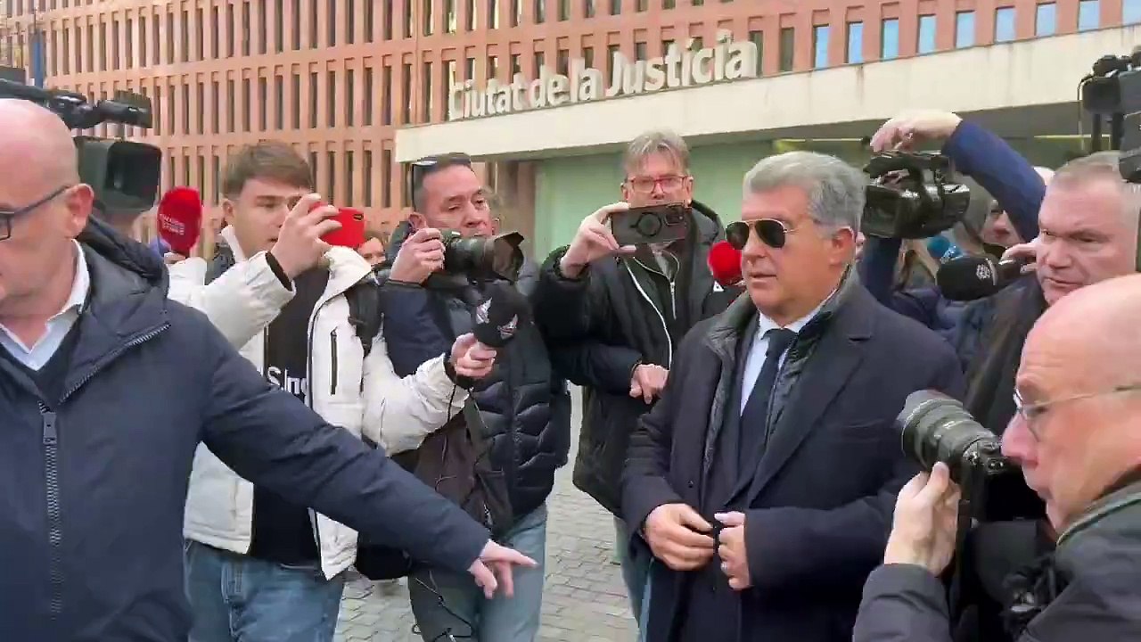 Laporta desvía la atención de la supuesta estafa de 4,7 millones de euros: "El arbitraje de Getafe fue una vergüenza, un escándalo"