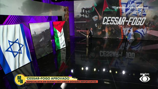 Cessar-fogo em Gaza: especialista esclarece dúvidas sobre acordo | Melhor da Noite