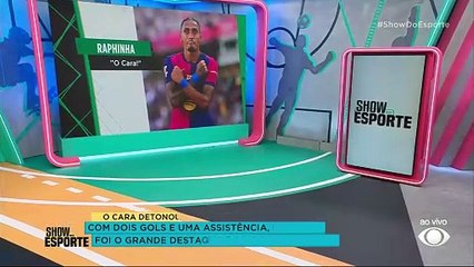 "O cara do futebol brasileiro", diz Elia Jr sobre Raphinha