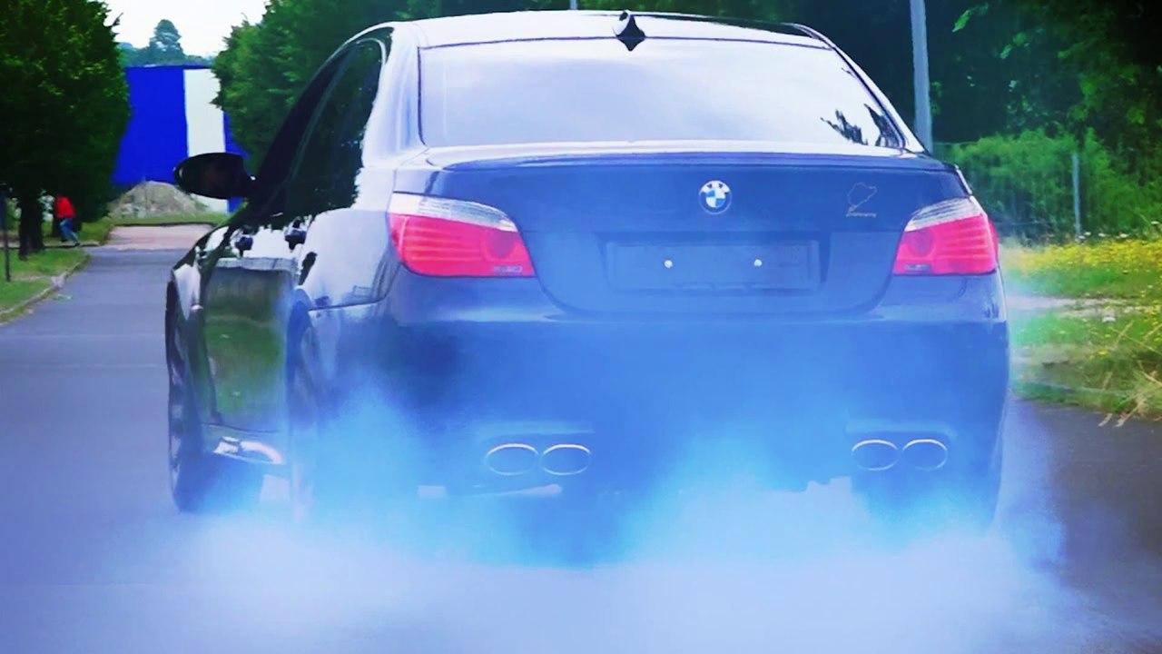 BMW M5 E60 V10 Sound Eisenmann Race Exhaust Acceleration 0-100