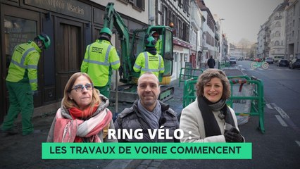 Ring Vélo : les travaux de voirie commencent
