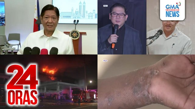 24 Oras: (Part 1) PBBM sa alegasyon ni FPRRD na walang bisa ang 2025 nat'l budget: He's lying... ; Ex-QC Mayor Herbert Bautista at dating opisyal, hinatulang guilty sa kasong graft; sunog sa QC ay Maynila, 1 patay, atbp.