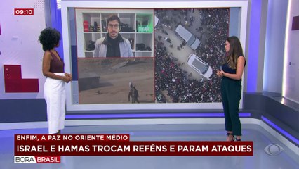 Troca de reféns marca início do acordo entre Israel e Hamas