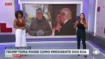 Michelle Bolsonaro embarca para os EUA para posse de Trump