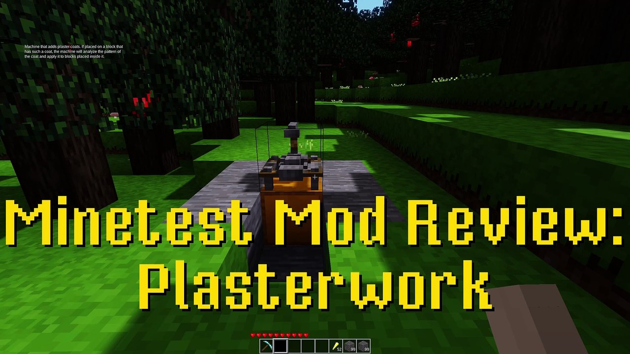 Minetest Mod Review: Plasterwork