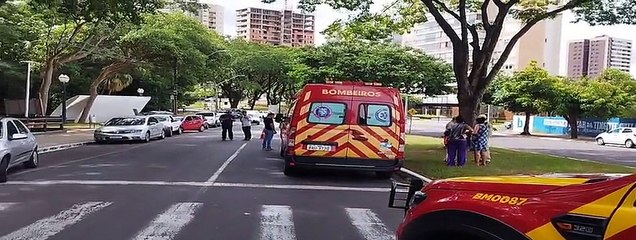 Idosa é encaminhada ao PA após acidente envolvendo carro de aplicativo em Umuarama
