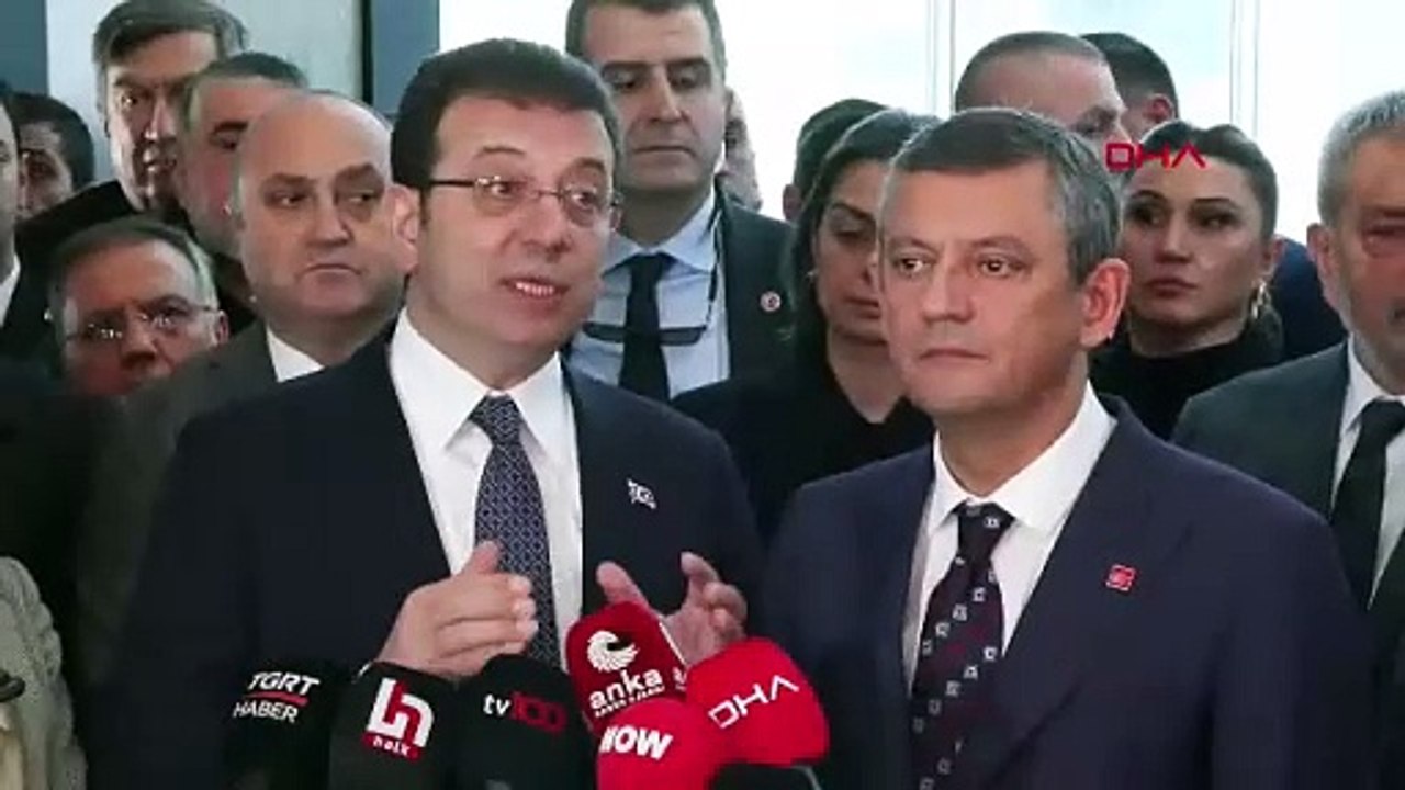 İstanbul- Özgür Özel: Hukukun gereğini yaparız