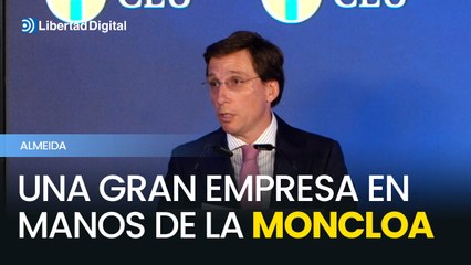 Almeida: "No debe decidirse el futuro de una gran empresa en el Palacio de la Moncloa"