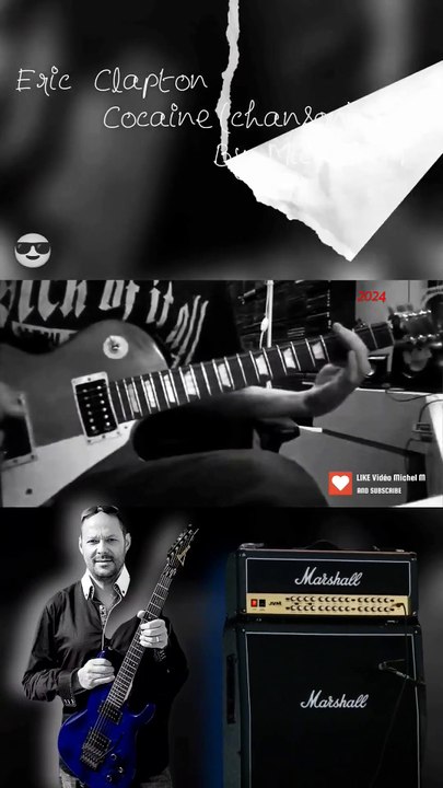 041. Eric Clapton, Cocaïne 2024 #EricClapton2024 #clips #rock #cocainebear #rock #art #popular #guitarist