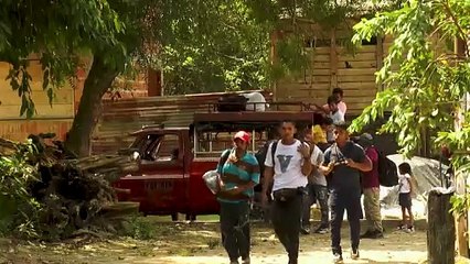 Miles de desplazados por violencia guerrillera en Colombia