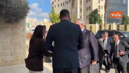 Tajani a Ramallah incontra Primo ministro palestinese Mohammad Mustafa