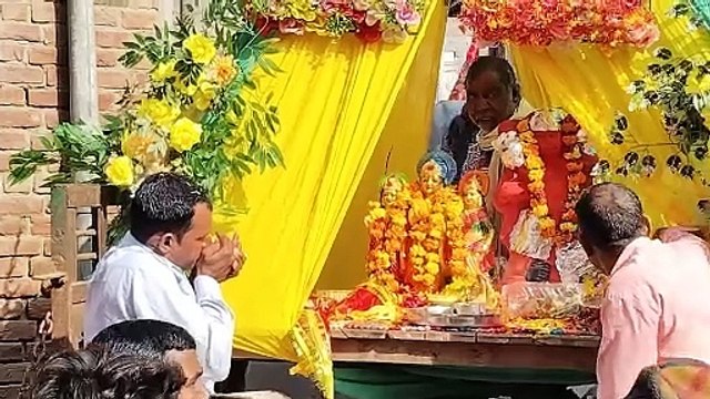 संभल में 32 साल बाद बन सका चामुंडा देवी मंदिर, विधि-विधान से पूजा के बीच प्राण प्रतिष्ठा, भारी पुलिस फोर्स रही तैनात