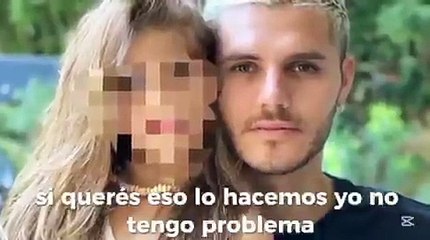 El fuerte y polémico audio que se filtró de Mauro Icardi hablando con su hija Francesca