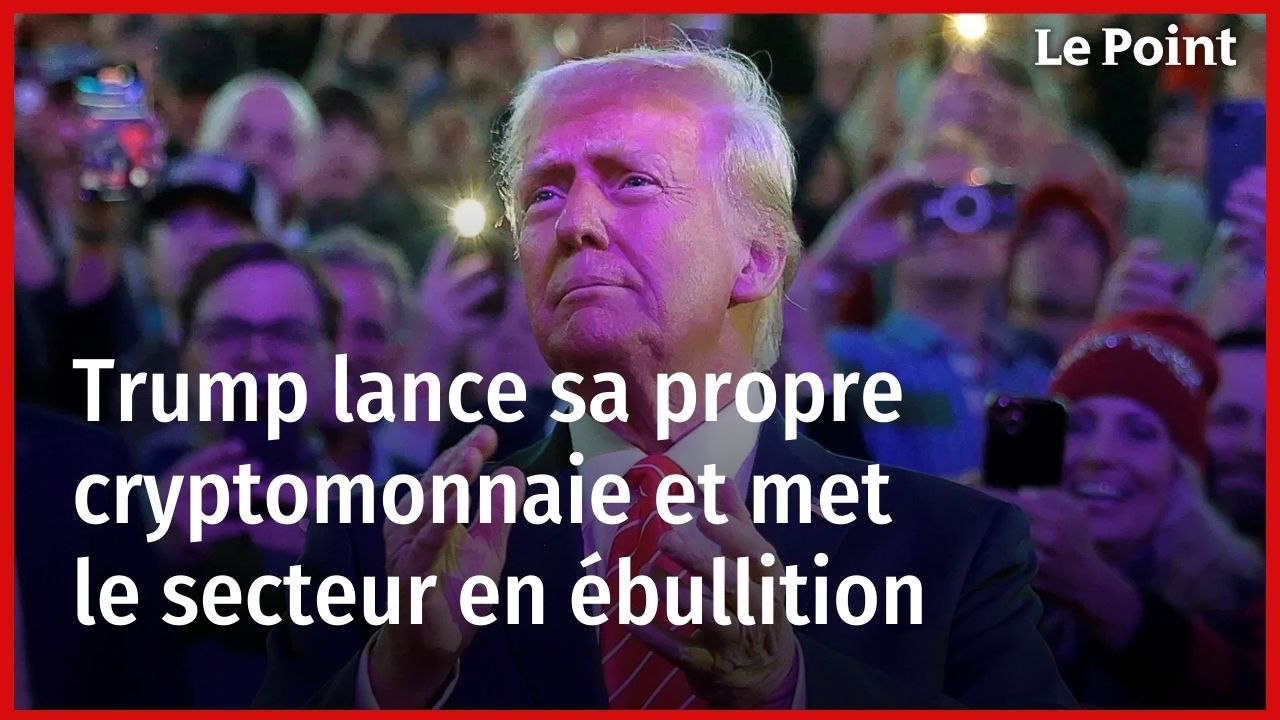 Trump lance sa propre cryptomonnaie et met le secteur en ébullition
