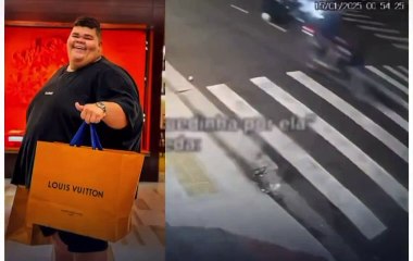 VIDEO: Influencer brasileño Gordão da XJ sufre un aparatoso accidente en motocicleta