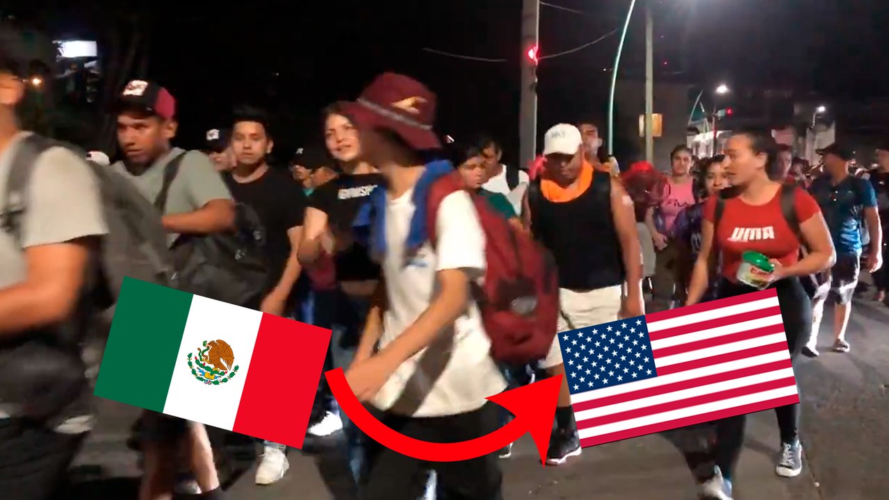 Chiapas: Caravanas de migrantes salen de Tapachula en medio del regreso de Donald Trump a la presidencia de Estados Unidos