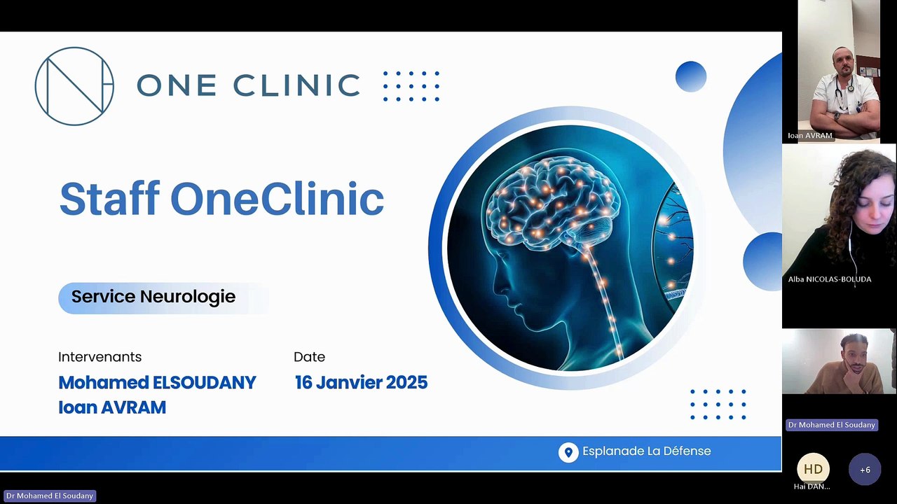 One Clinic x PointGyn  - Plongez dans la neurologie - Replay Staff