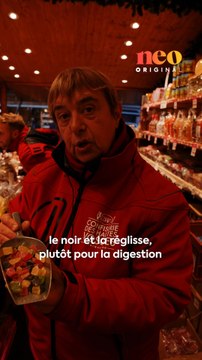 Pour son 20ème marché de Noël, Françoise, alias Fanfan, nous a fait découvrir ses bonbons fabriqués à l’ancienne dans les Vosges. 🍬❄️