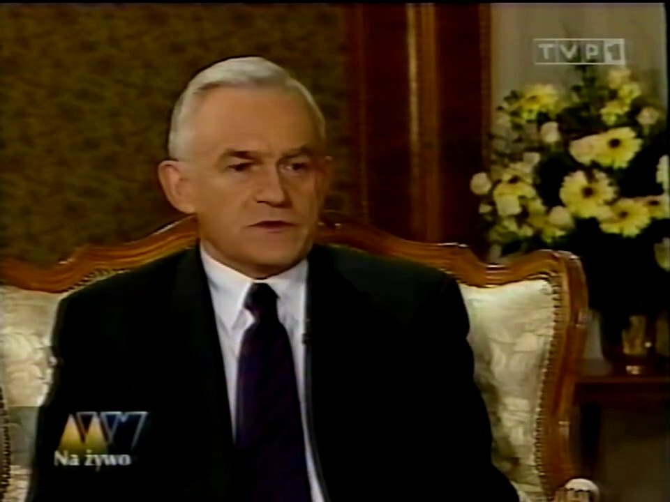 Leszek Miller u Jolanty Pieńkowskiej - 29.11.2001