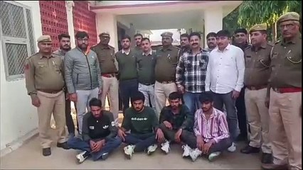 बड़ की ढाणी फायरिंग मामला, लक्की गुर्जर सहित चार आरोपी गिरफ्तार