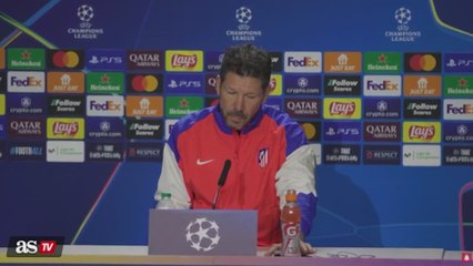 La frase de Simeone sobre la Champions y el objetivo del Atleti