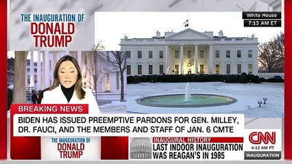 Biden issues preemptive pardons for Milley, Fauci and Jan. 6 committee members