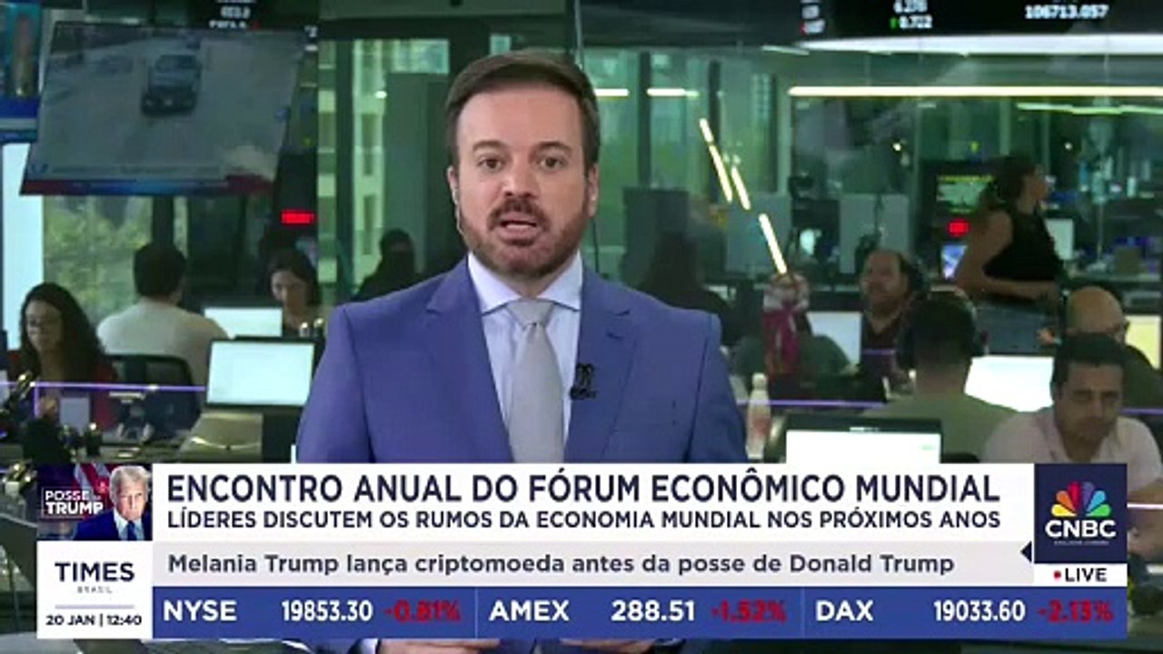Riscos climáticos são debatidos no primeiro dia do Fórum Econômico Mundial; Marcelo Favalli detalha