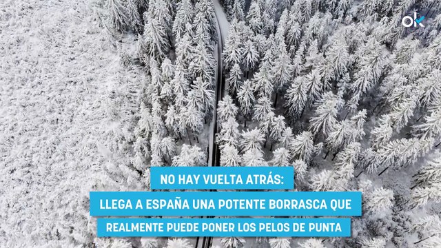 Una potente borrasca llega a España y no hay vuelta atrás: la AEMET manda un aviso a estas zonas