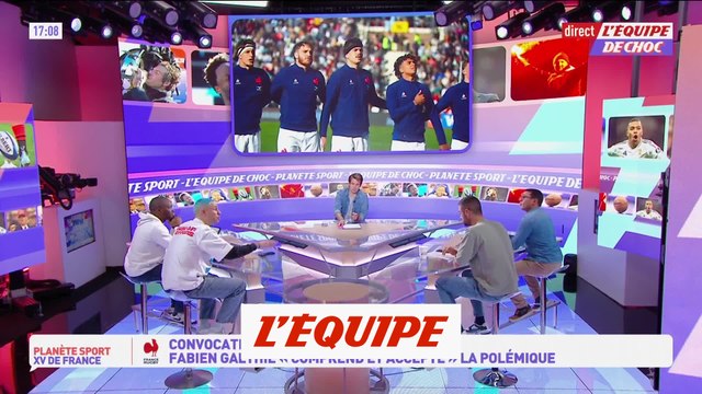 Galthié réagit à la polémique suscitée par la convocation d'Auradou et de Jegou - Rugby - Bleus