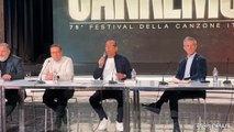 Sanremo, Conti: Quasi tutti i brani parlano di rapporti personali