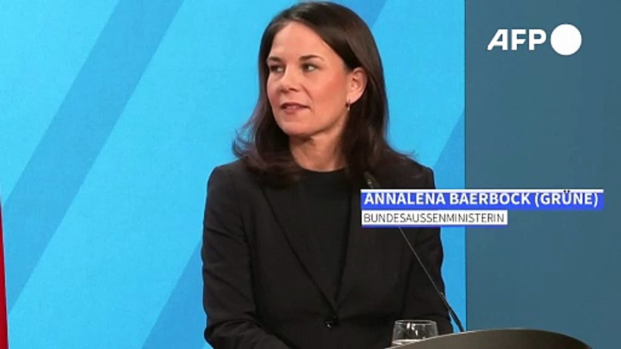 Baerbock: Europa trägt Verantwortung für die eigene Sicherheit