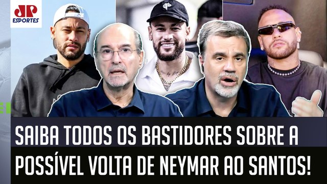 SERÁ??? Cara, o que SE FALA NOS BASTIDORES é que o Neymar... INFORMAÇÕES sobre VOLTA ao Santos!