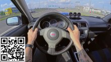 POV SUBARU IMPREZA WRX STI 2004 Onboard