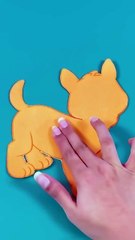 Easy CoComelon Animal 🐶 Crafts! DIY Puppy Bingo 1-2-3! #shorts
